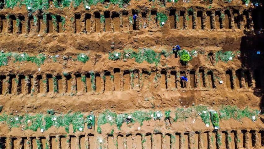 Brasil registra 40.581 casos de coronavírus e 2.845 mortes