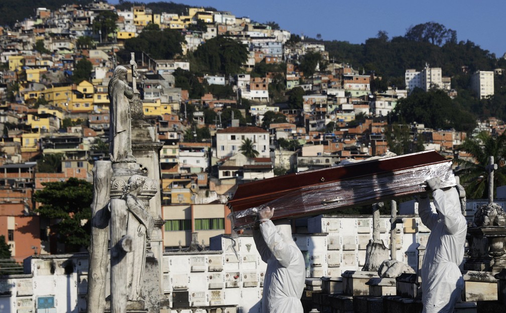 Brasil agora é o país que tem a maior média diária de mortes por Covid-19 no mundo