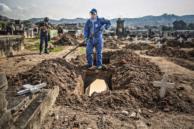 Brasil registra 1.274 mortes por Covid-19 na última 24h e se aproxima de 40 mil óbitos