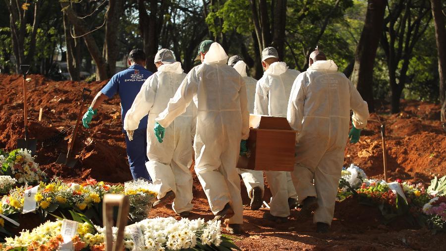 Mortes por Covid-19 no Brasil passam de 134 mil, com 967 óbitos em 24h