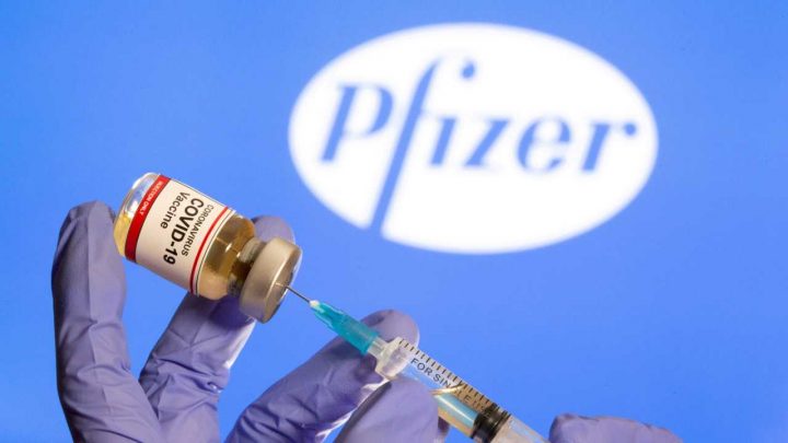 Primeiro milhão de doses de vacinas da Pfizer deve chegar dia 29 deste mês